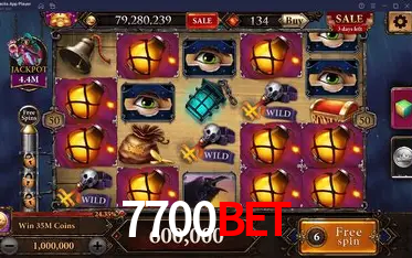 Tabela RTP dos jogos de cassino da 7700bet